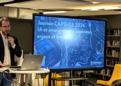 Journée CAPSULE 2024 : IA et enseignement supérieur, enjeux et limites